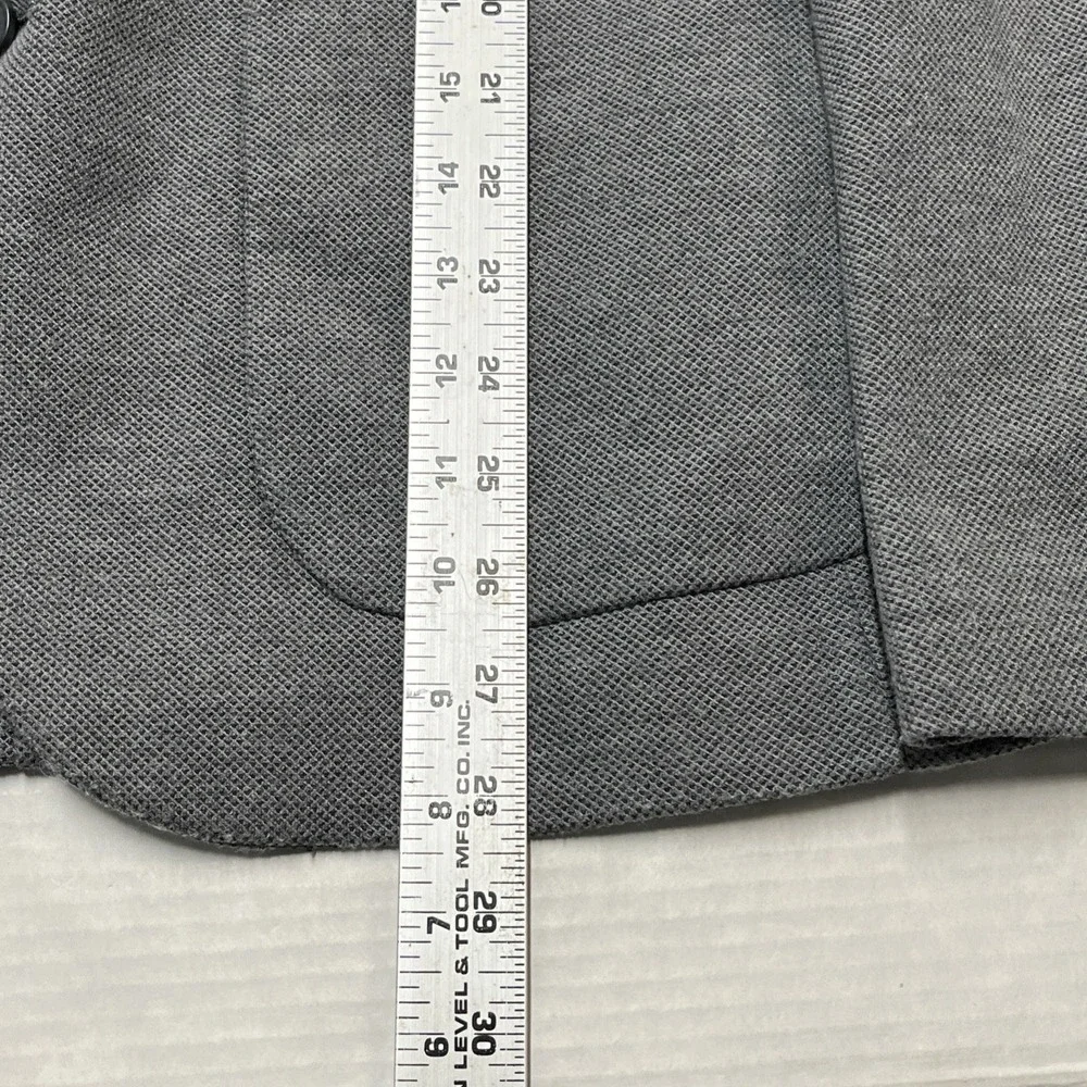 Steel & Jelly Blazer Mens US 40 Gray‎ Textured Sports Coat Jacket Office Career